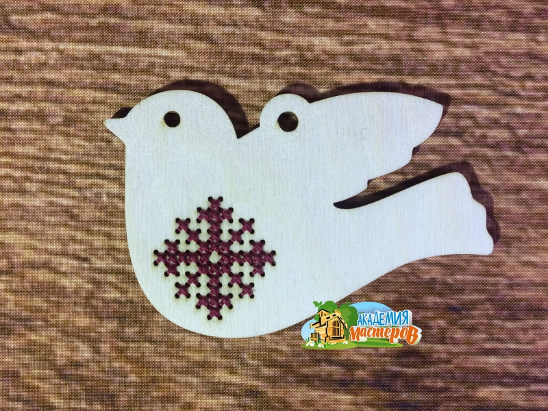 Птичка для вышивания