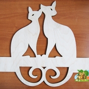 Вешалка "Кошки"